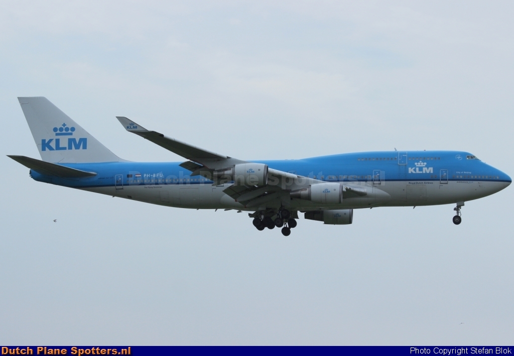 PH-BFU Boeing 747-400 KLM Royal Dutch Airlines by Stefan Blok