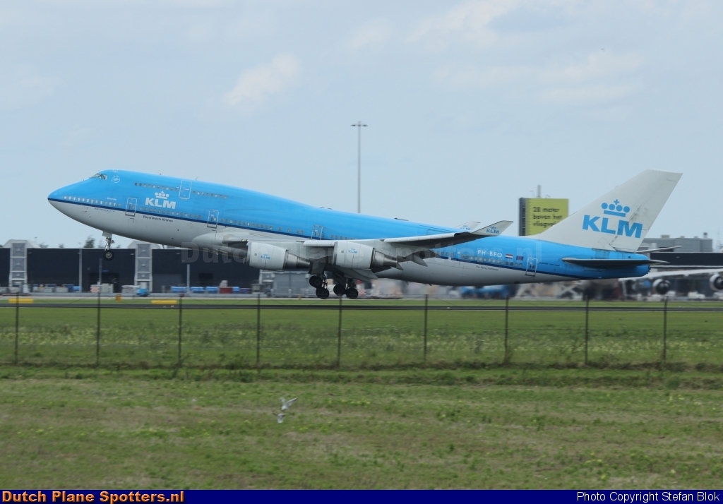 PH-BFO Boeing 747-400 KLM Royal Dutch Airlines by Stefan Blok
