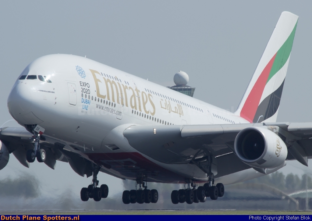 A6-EDR Airbus A380-800 Emirates by Stefan Blok