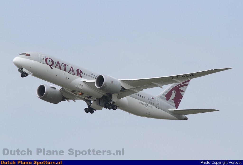 A7-BCQ Boeing 787-8 Dreamliner Qatar Airways by Aerovet
