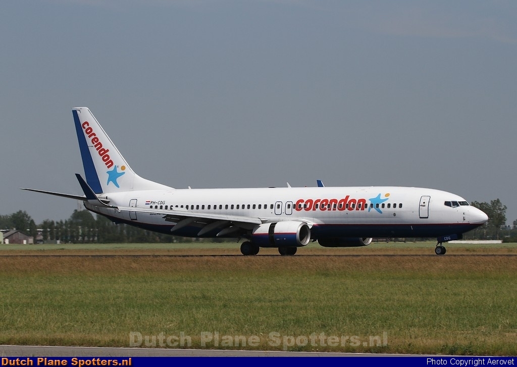 PH-CDG Boeing 737-800 Corendon Dutch Airlines by Aerovet