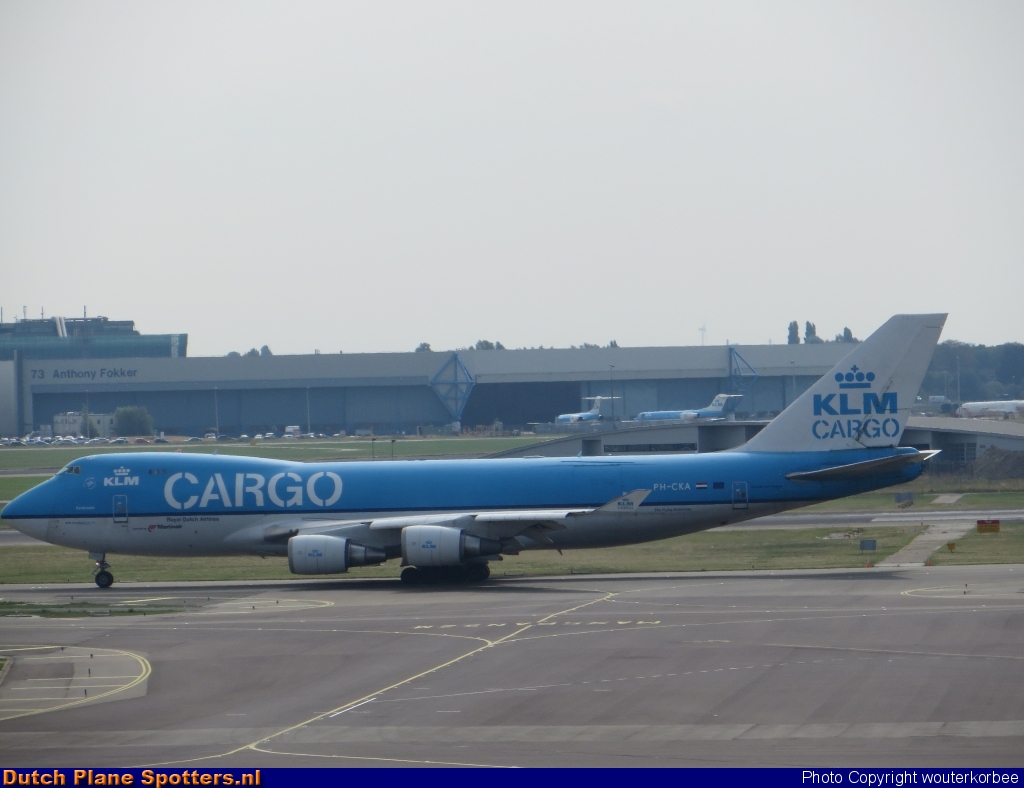 PH-CKA Boeing 747-400 KLM Cargo by wouterkorbee