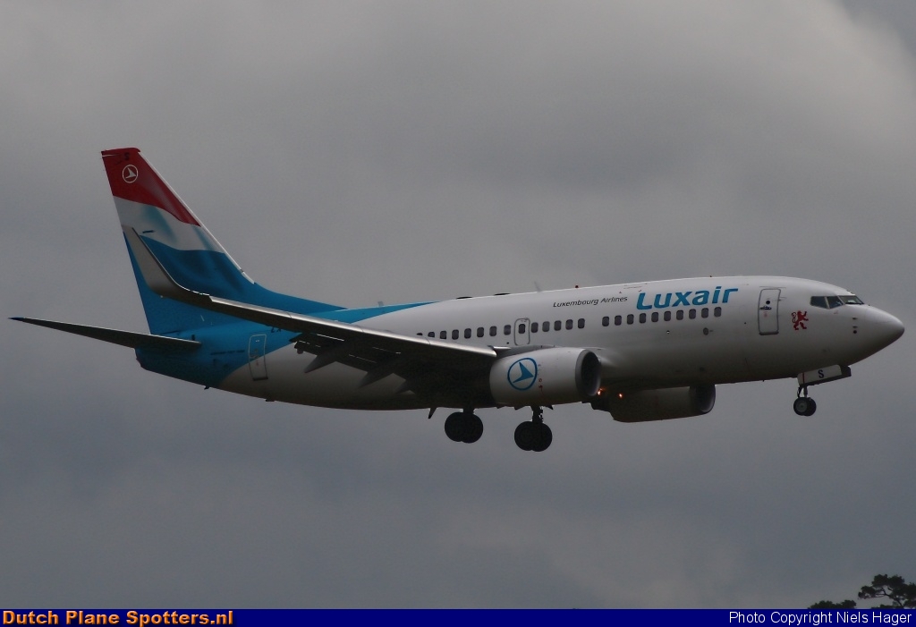 LX-LGS Boeing 737-700 Luxair - Luxembourg Airlines by Niels Hager