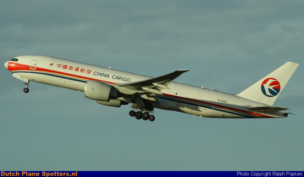 B-2083 Boeing 777-F China Cargo Airlines by Ralph Popken