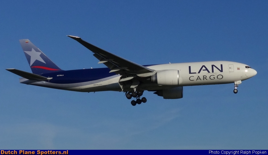 N776LA Boeing 777-F LAN Cargo by Ralph Popken