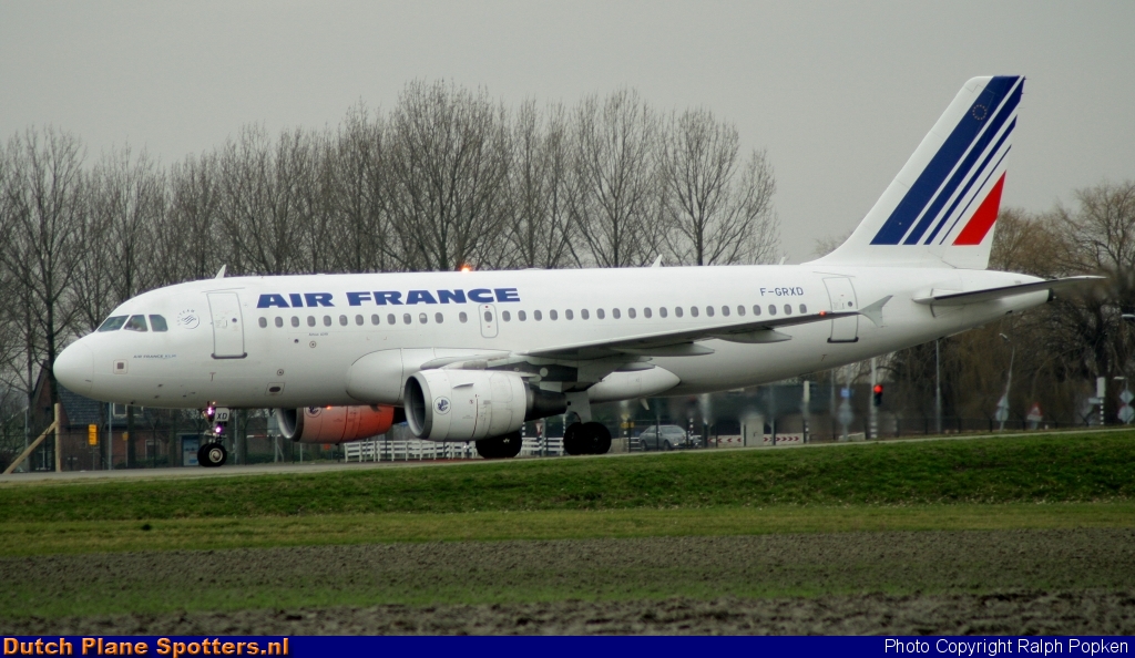 F-GRXD Airbus A319 Air France by Ralph Popken