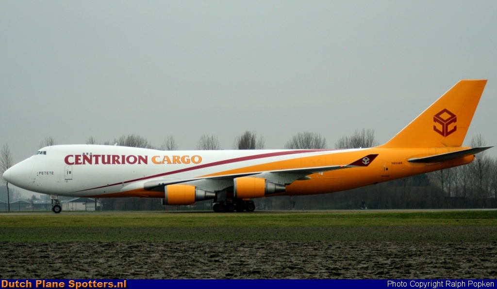 N901AR Boeing 747-400 Centurion Air Cargo by Ralph Popken