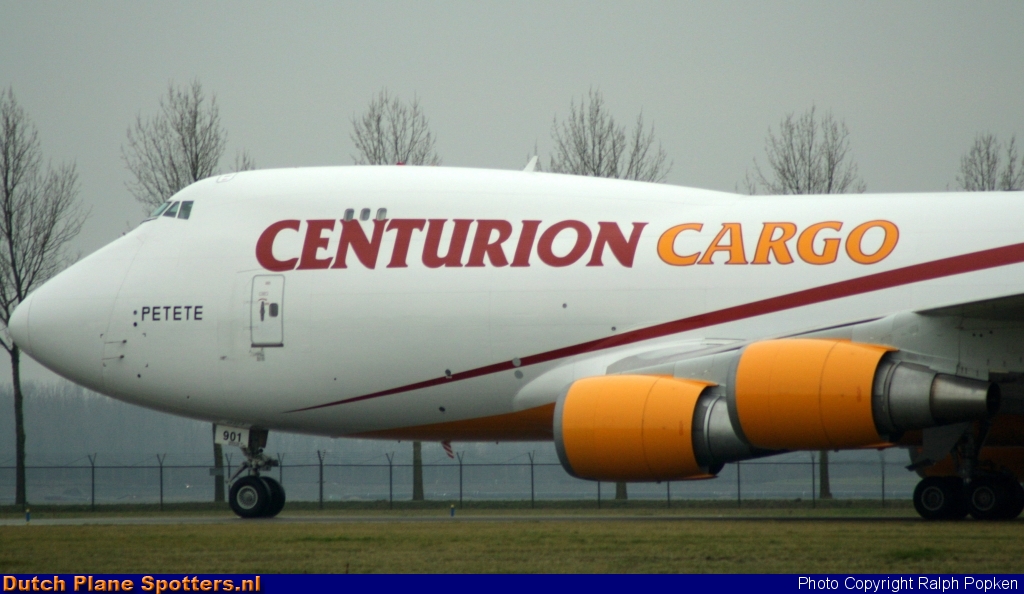 N901AR Boeing 747-400 Centurion Air Cargo by Ralph Popken