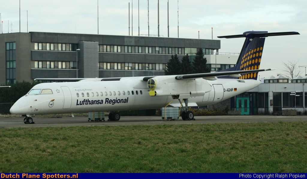 D-ADHP Bombardier Dash 8-Q400 Augsburg Airways (Lufthansa Regional) by Ralph Popken