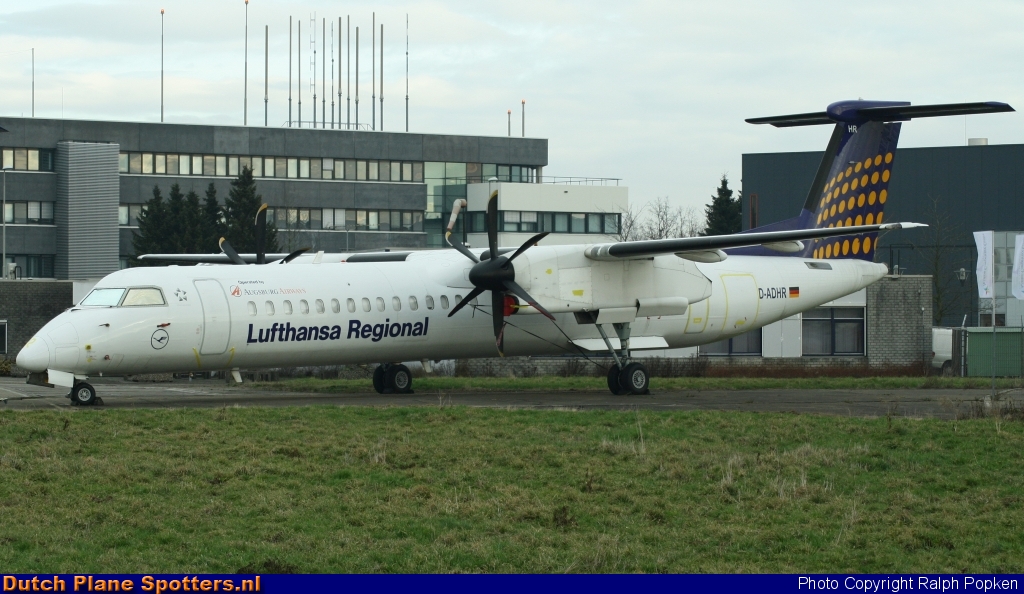 D-ADHR Bombardier Dash 8-Q400 Augsburg Airways (Lufthansa Regional) by Ralph Popken
