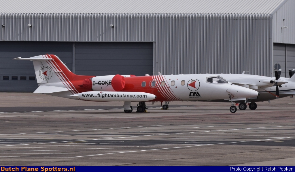 D-COKE Learjet 35 FAI Rent-a-jet by Ralph Popken