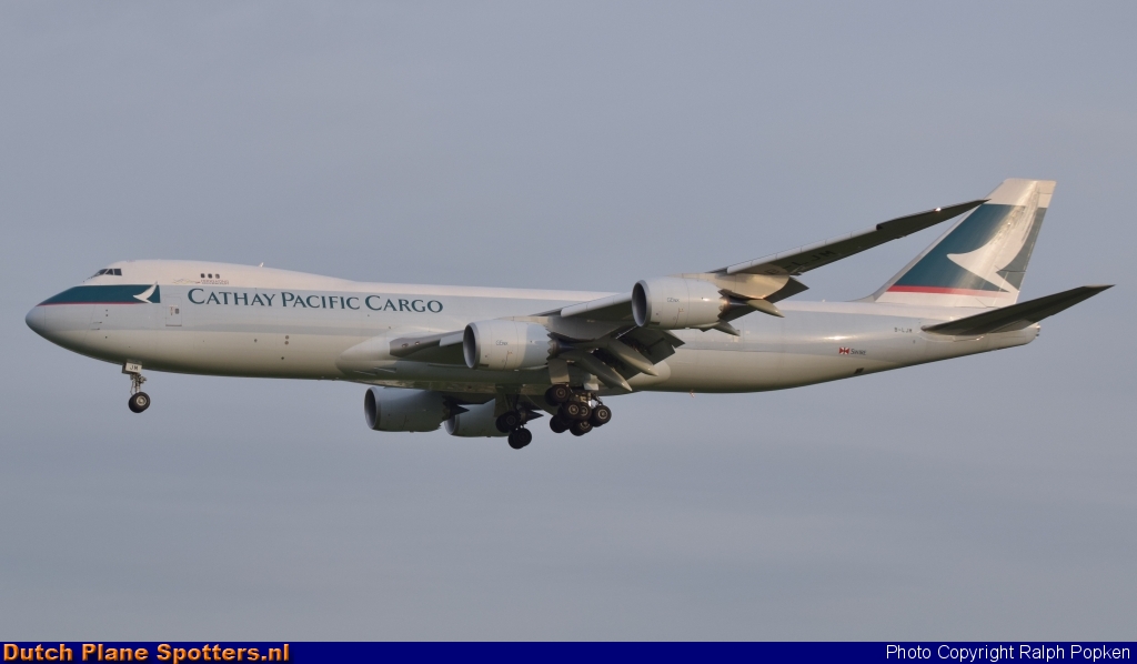 B-LJM Boeing 747-8 Cathay Pacific Cargo by Ralph Popken