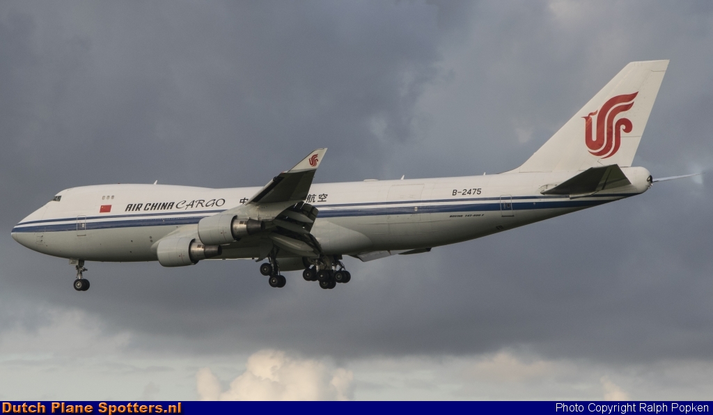 B-2475 Boeing 747-400 Air China Cargo by Ralph Popken