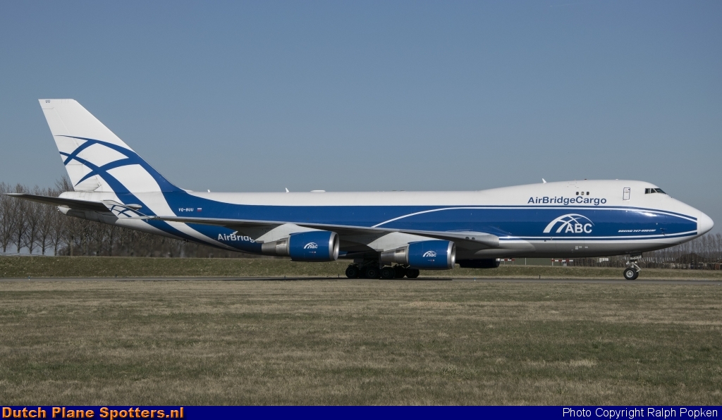VQ-BUU Boeing 747-400 AirBridgeCargo by Ralph Popken