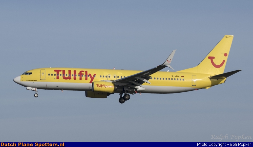 D-ATUJ Boeing 737-800 TUIFly by Ralph Popken
