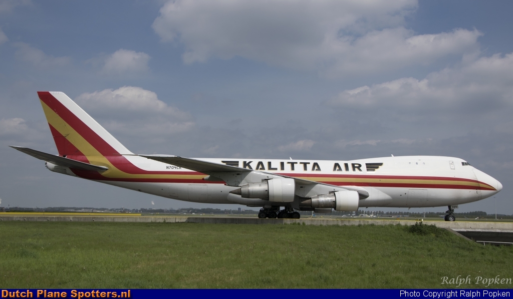 N704CK Boeing 747-200 Kalitta by Ralph Popken