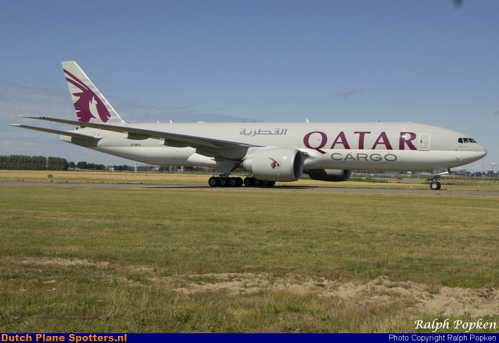 A7-BFH Boeing 777-F Qatar Airways Cargo by Ralph Popken