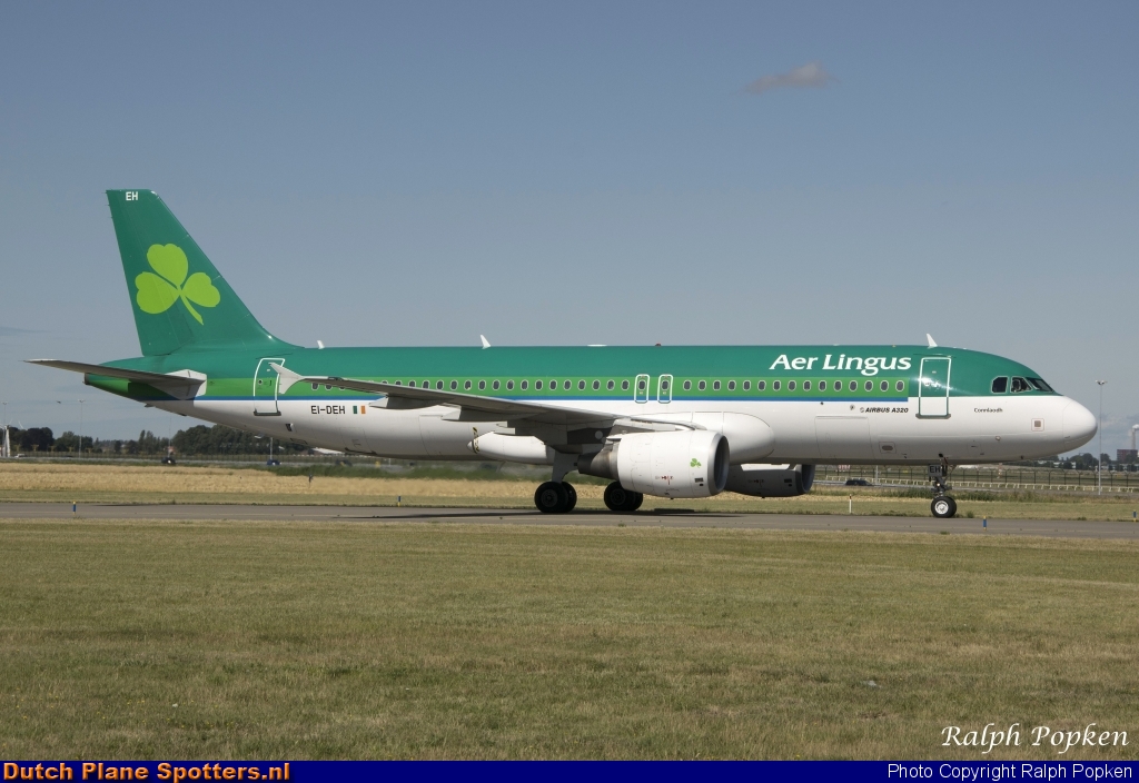 EI-DEH Airbus A320 Aer Lingus by Ralph Popken
