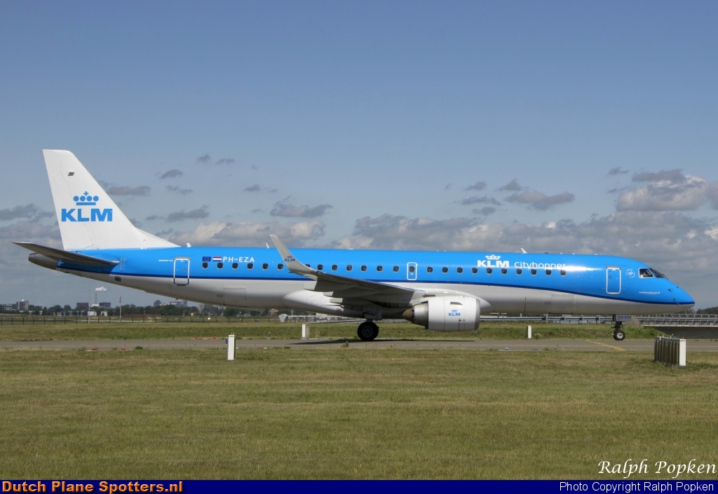 PH-EZA Embraer 190 KLM Cityhopper by Ralph Popken