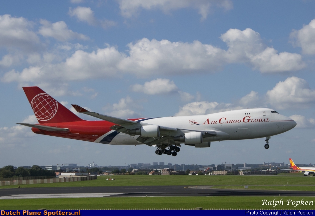 OM-ACA Boeing 747-400 Air Cargo Global by Ralph Popken