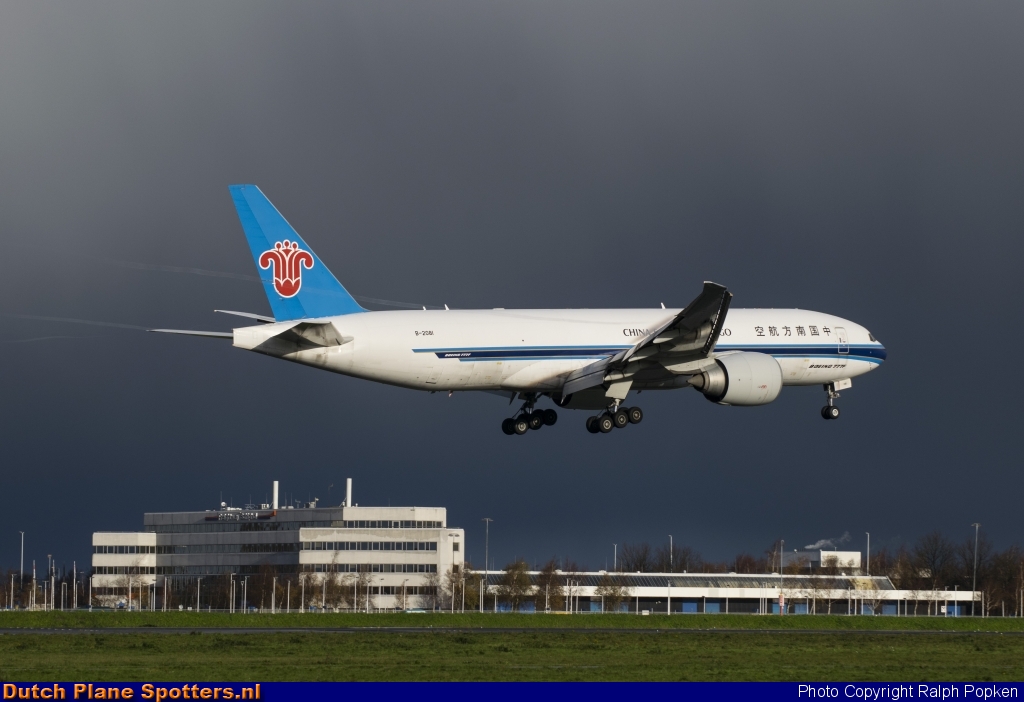 B-2081 Boeing 777-F China Southern Cargo by Ralph Popken