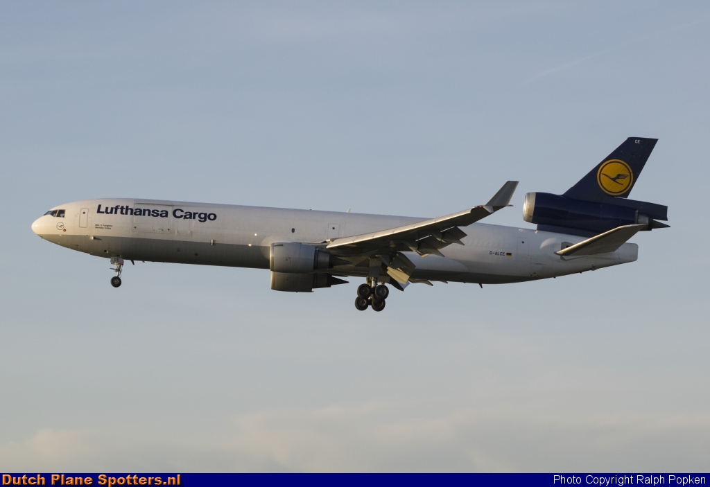 D-ALCE McDonnell Douglas MD-11 Lufthansa Cargo by Ralph Popken