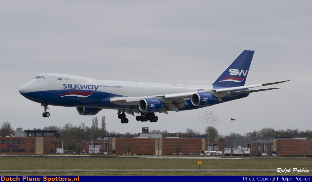 VQ-BWY Boeing 747-8 Silk Way Airlines by Ralph Popken