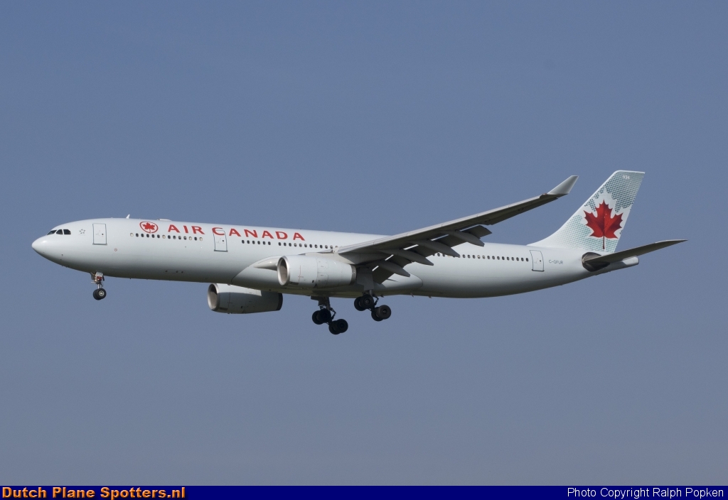C-GFUR Airbus A330-300 Air Canada by Ralph Popken