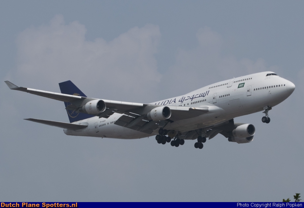 TF-AAH Boeing 747-400 Saudi Arabian Cargo by Ralph Popken