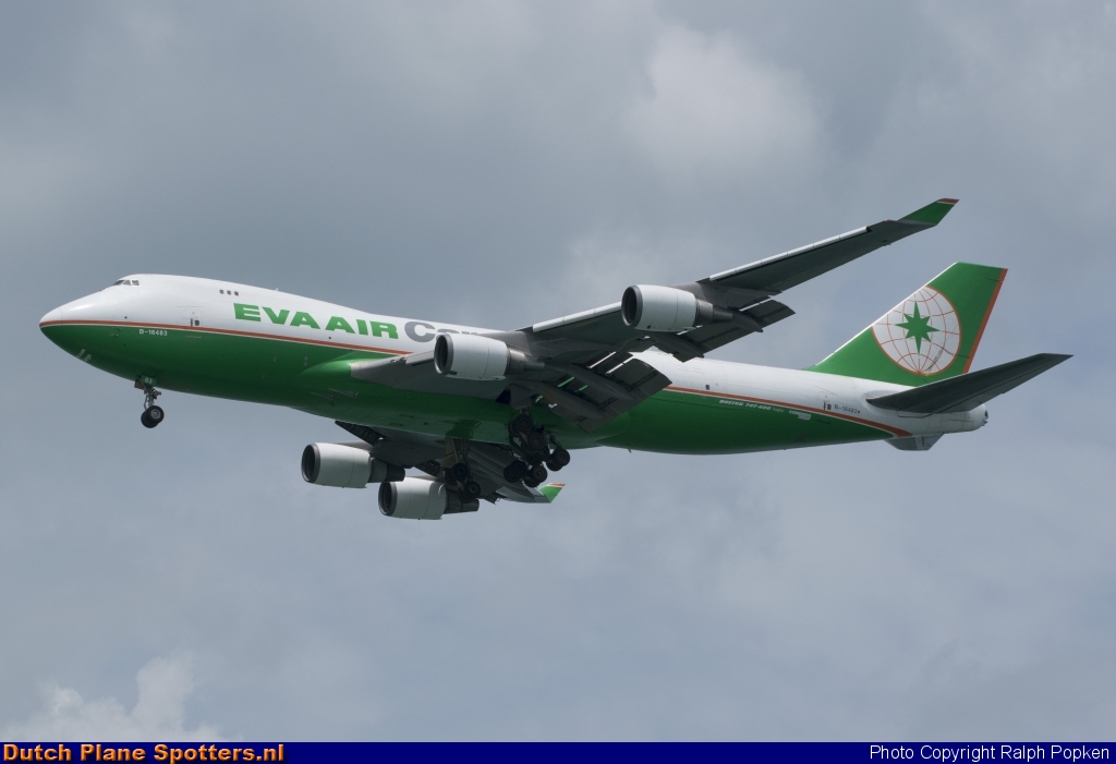 B-16483 Boeing 747-400 Eva Air Cargo by Ralph Popken