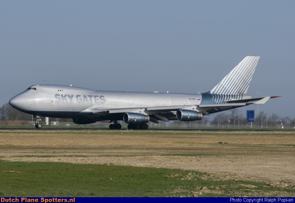 VP-BCI Boeing 747-400 Sky Gate Airlines by Ralph Popken