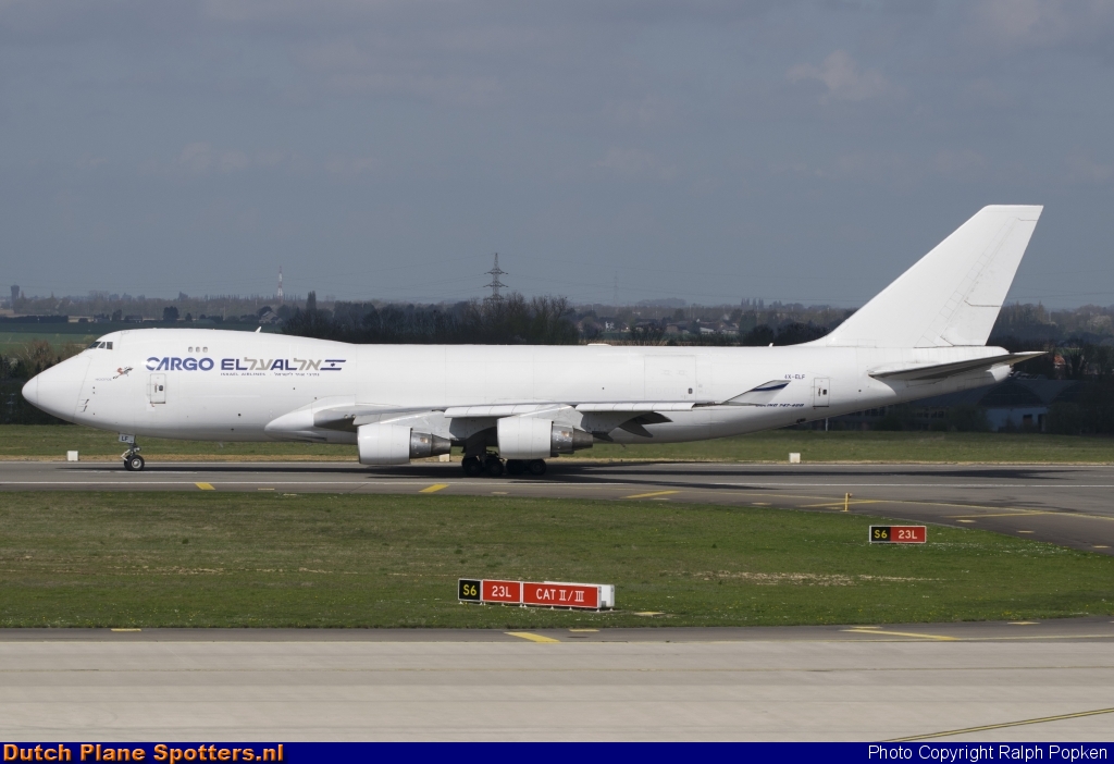 4X-ELF Boeing 747-400 El Al Israel Airlines by Ralph Popken