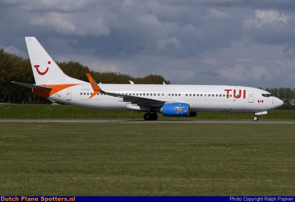 C-FYLC Boeing 737-800 Sunwing Airlines (TUI Airlines Netherlands) by Ralph Popken