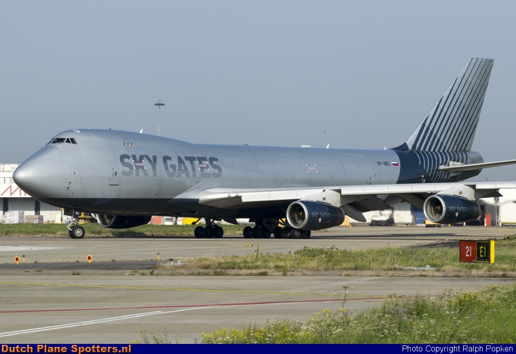VP-BCI Boeing 747-400 Sky Gate Airlines by Ralph Popken