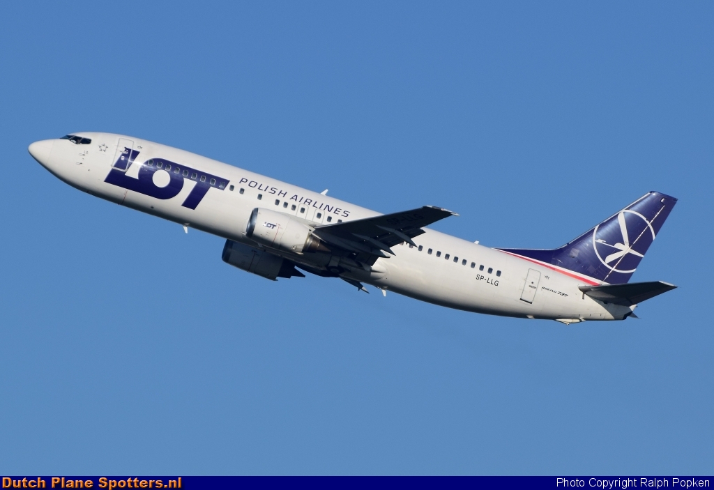 SP-LLG Boeing 737-400 LOT Polish Airlines by Ralph Popken