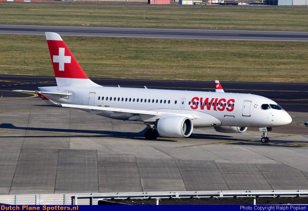 HB-JBD Airbus A220-100 Swiss International Air Lines by Ralph Popken