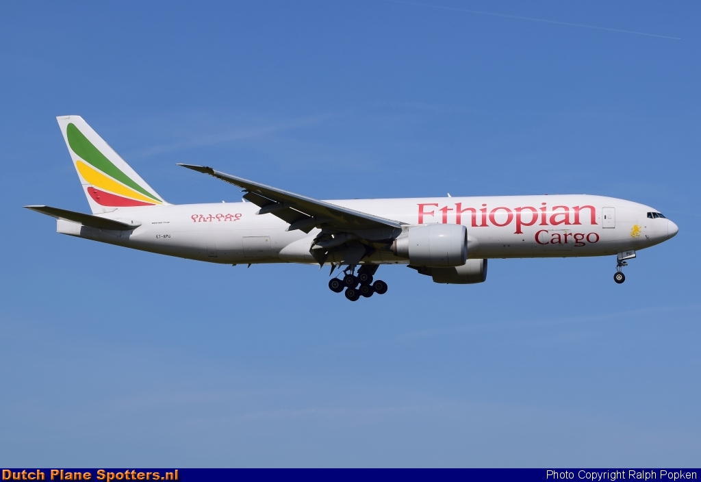 ET-APU Boeing 777-F Ethiopian Cargo by Ralph Popken