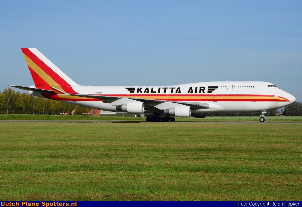 N708CK Boeing 747-400 Kalitta by Ralph Popken
