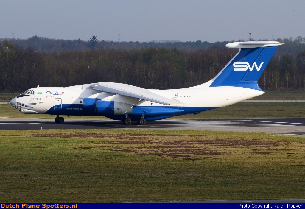 4K-AZ100 Ilyushin Il-76 Silk Way Airlines by Ralph Popken