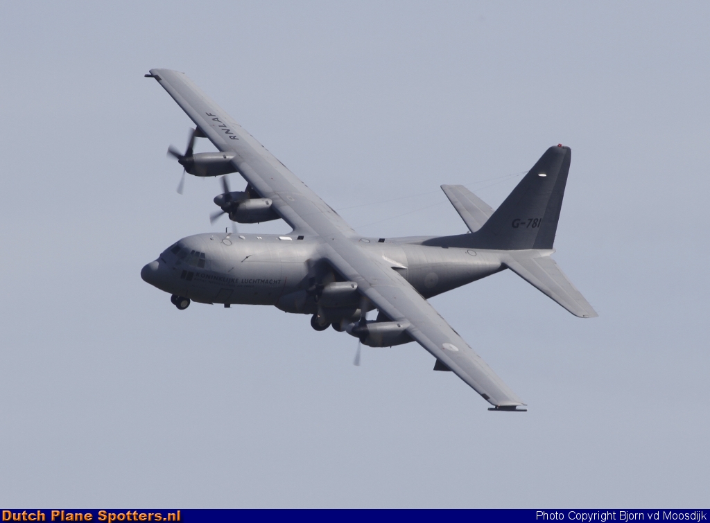 G-781 Lockheed C-130 Hercules MIL - Dutch Royal Air Force by Bjorn vd Moosdijk