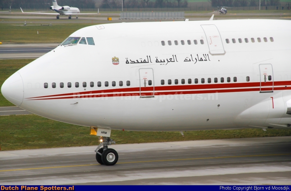 A6-HRM Boeing 747-400 Dubai Air Wing by Bjorn vd Moosdijk