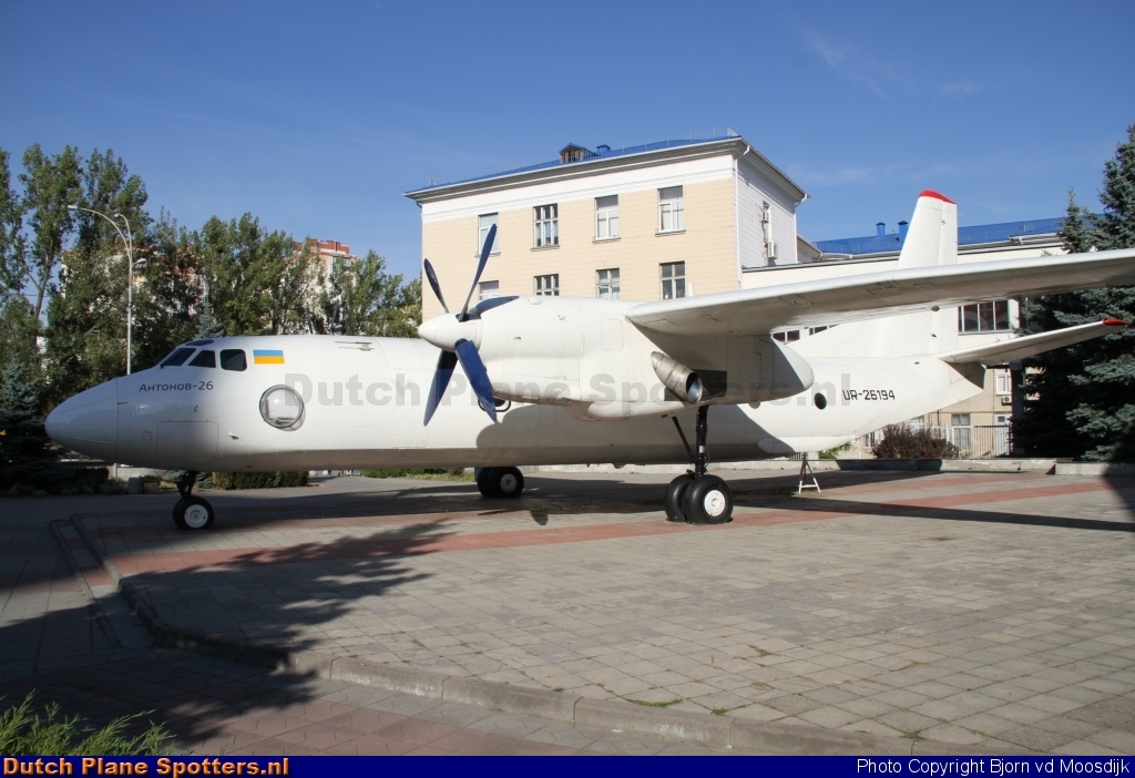 UR-26194 Antonov An-26 Ukraine - National Aviation University by Bjorn vd Moosdijk