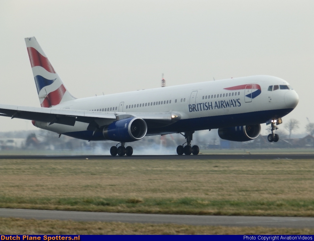 G-BNWZ Boeing 767-300 British Airways by SanderDijkhoff