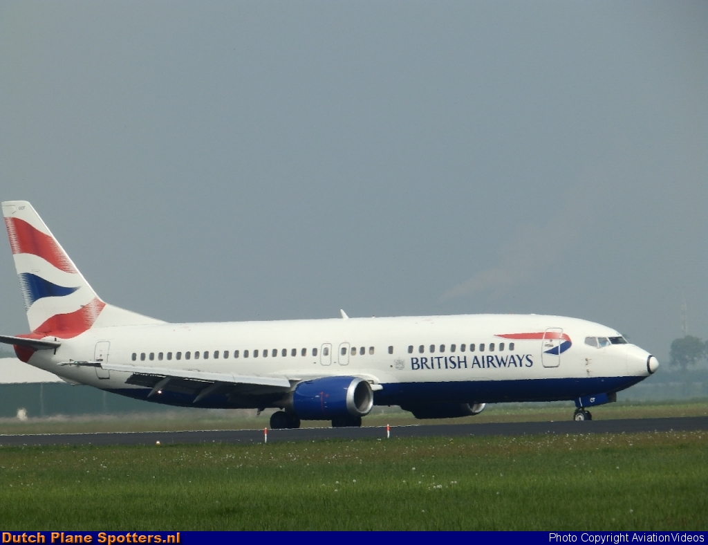 G-DOCF Boeing 737-400 British Airways by SanderDijkhoff