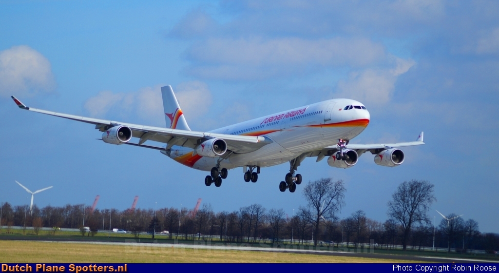 PZ-TCP Airbus A340-300 Surinam Airways by Robin Roose