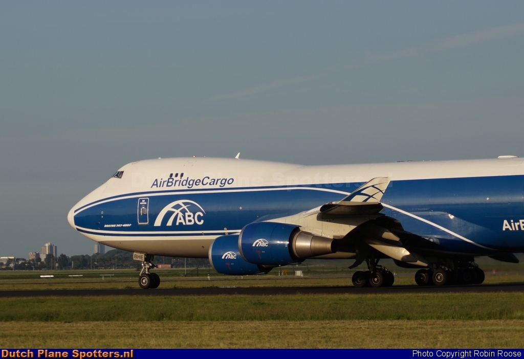 VQ-BHE Boeing 747-400 AirBridgeCargo by Robin Roose