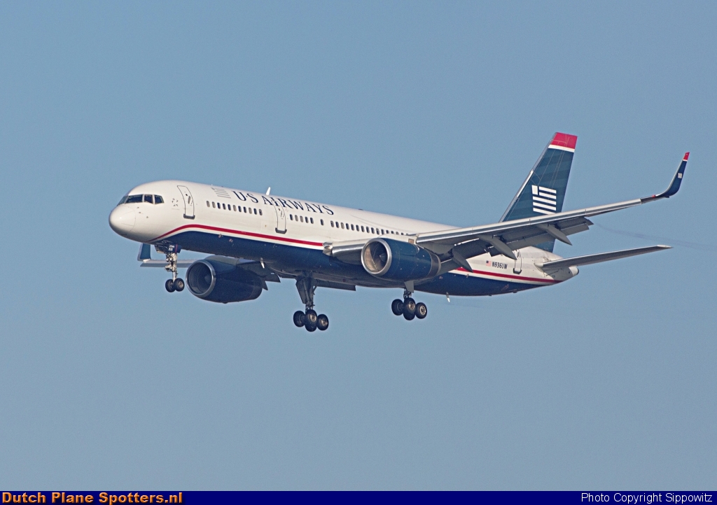 N936UW Boeing 757-200 US Airways by Sippowitz