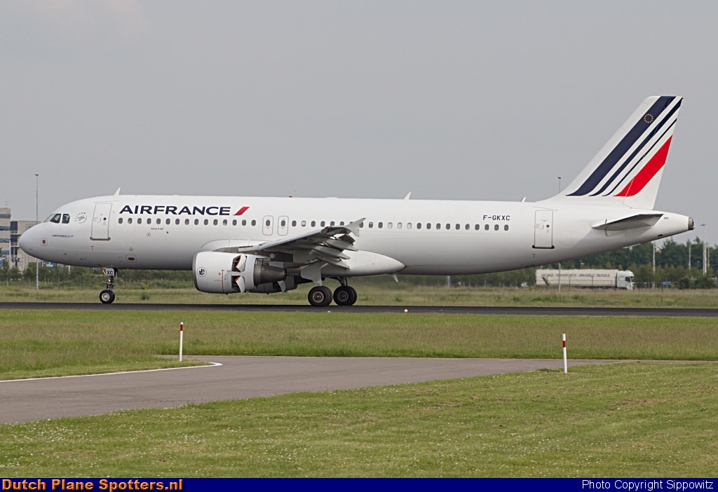 F-GKXC Airbus A320 Air France by Sippowitz
