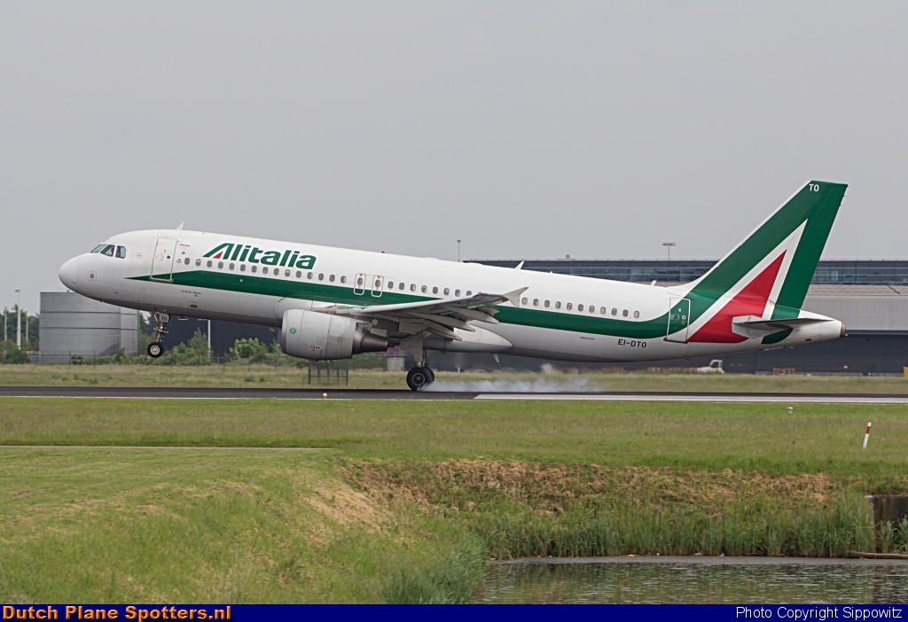 EI-DTO Airbus A320 Alitalia by Sippowitz
