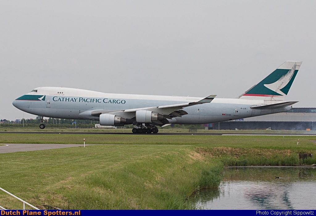 B-LIE Boeing 747-400 Cathay Pacific Cargo by Sippowitz